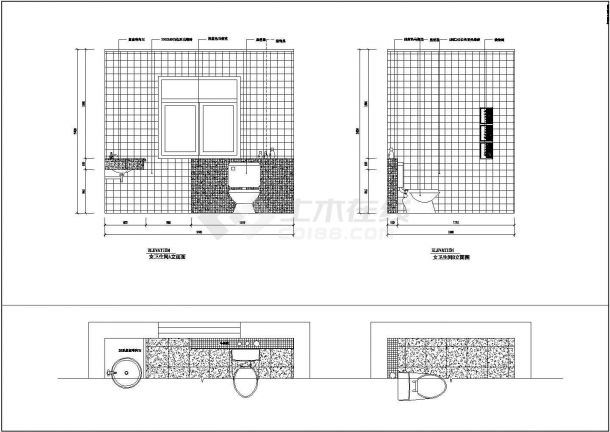 简洁欧式三层自建小洋楼装修详细建筑设计图-图二