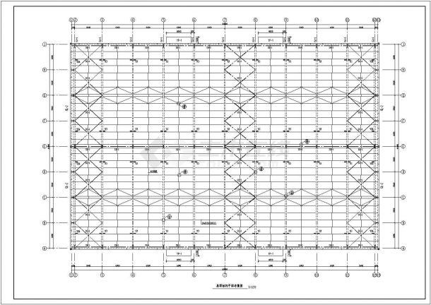大跨厂房门式钢架结构钢结构图纸CAD图纸-图二
