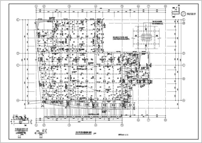 小型住宅结构建筑设计CAD图纸（实用的）_图1