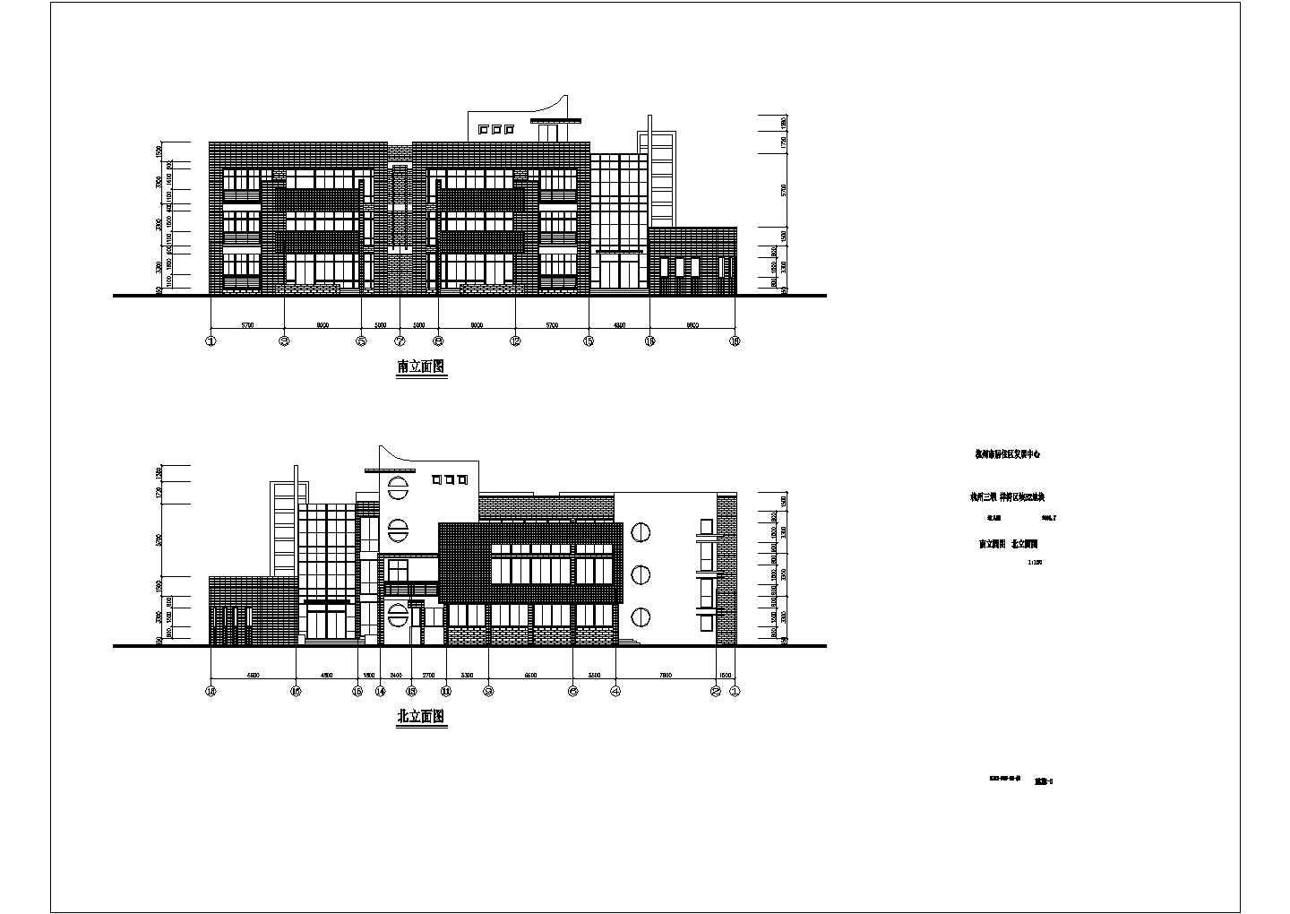某地三层幼儿园建筑规划方案设计图