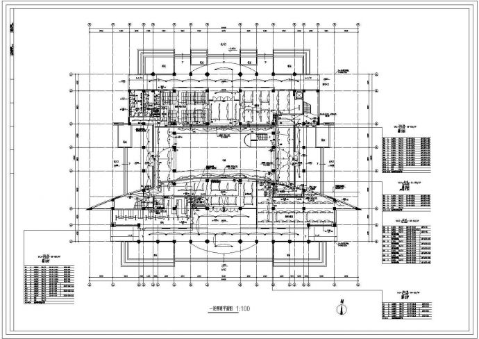 某地区大学教学楼建筑电气设计施工图_图1