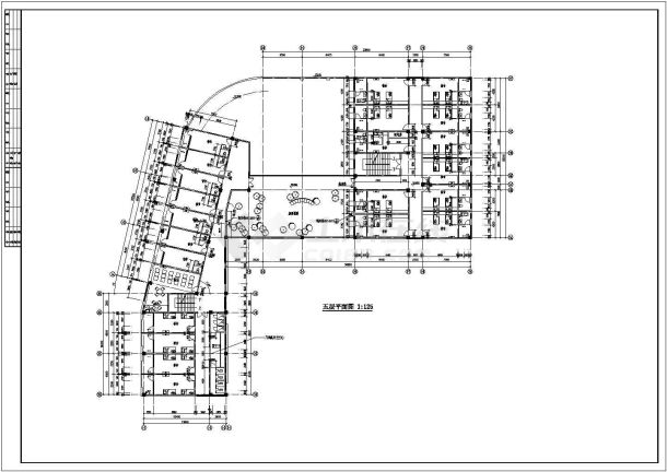某地五层幼儿园建筑规划设计施工方案-图二