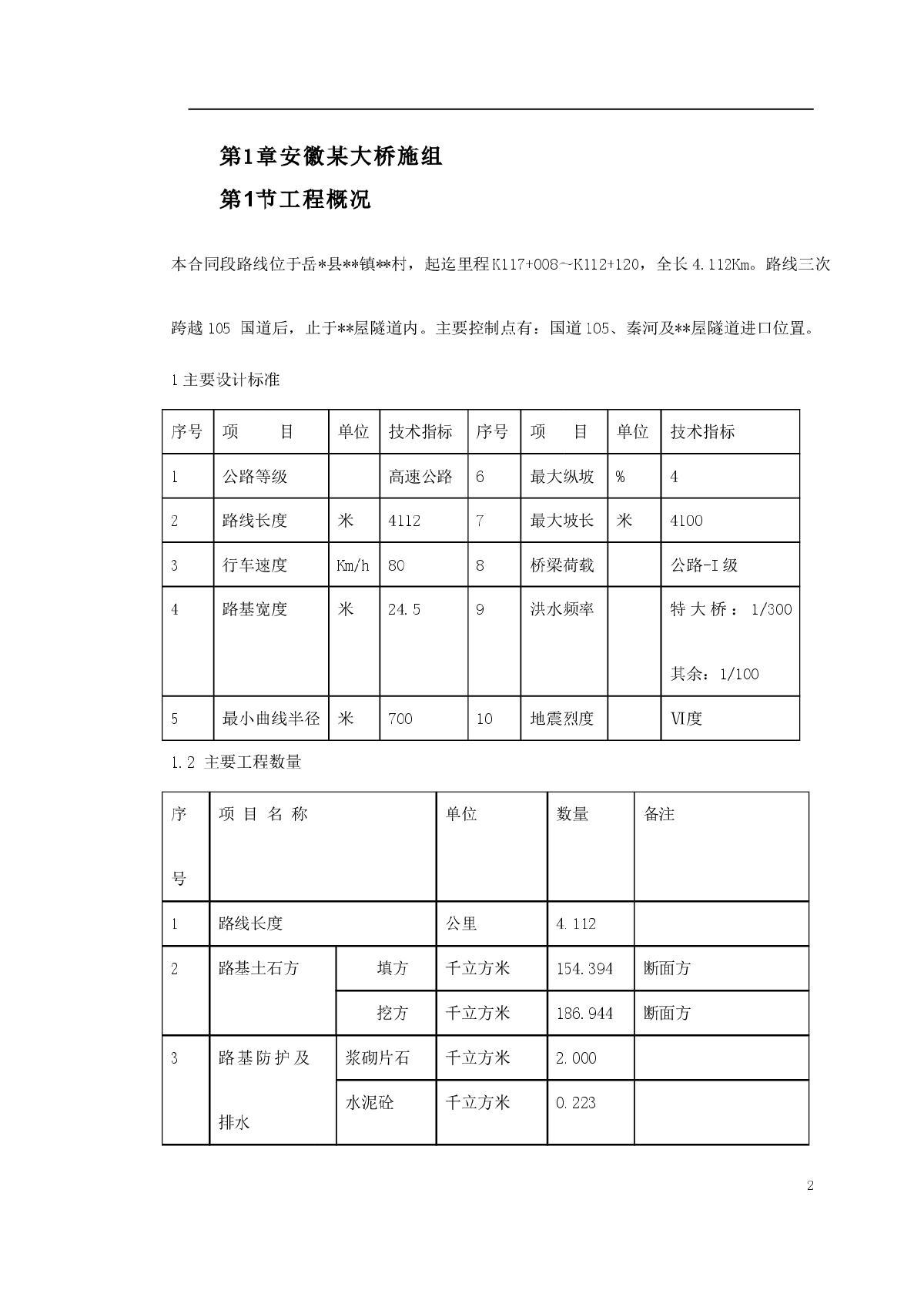 安徽省某段高速公路施工组织设计-图二