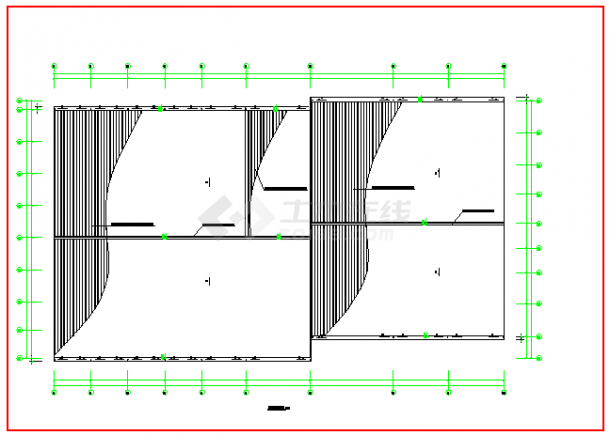 某钢结构建筑设计施工图纸（含设计说明）-图一