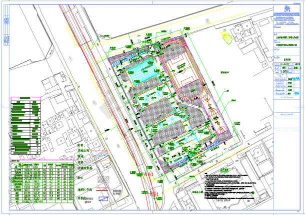 1万多平某镇小学新建工程设计施工图纸（含建筑、结构、水、电、）-图一