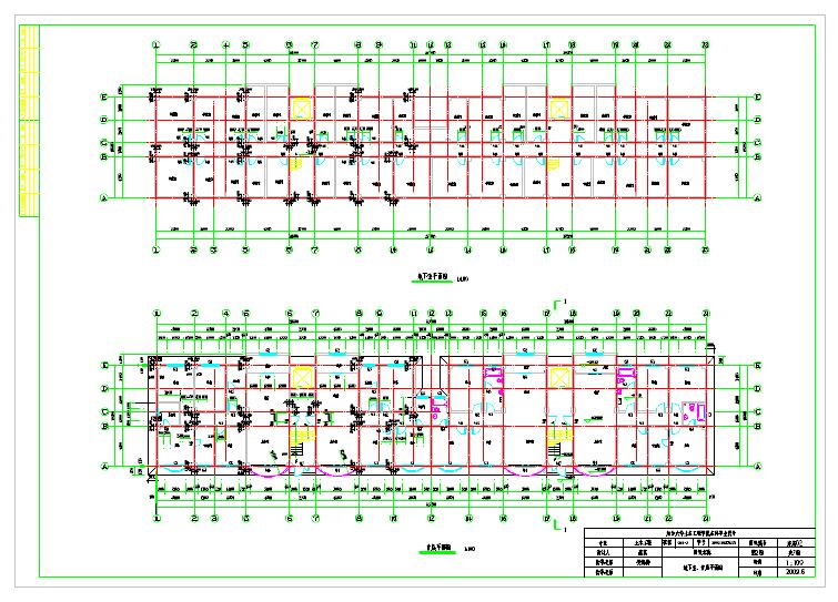 9500平米地上11层地下1层框架剪力墙住宅楼建筑结构设计施工图（计算书）