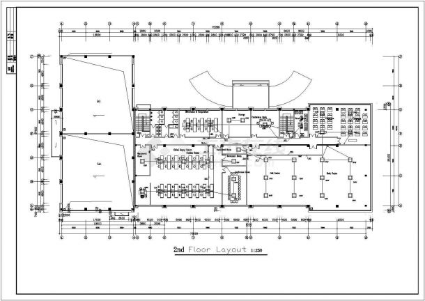 某美企办公楼建筑电气设计施工图-图一