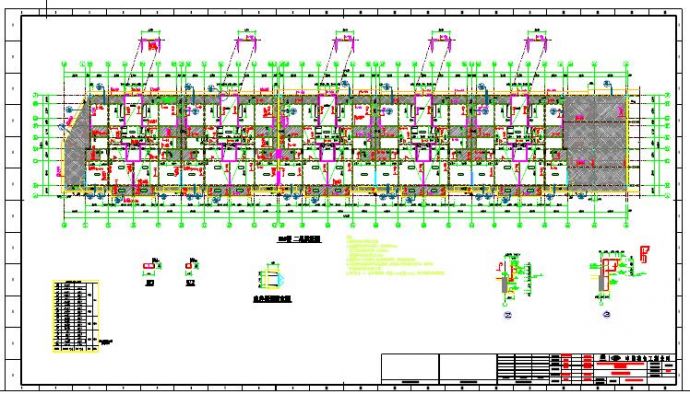 现浇钢筋混凝土剪力墙结构高层住宅楼全套结构设计cad施工图_图1