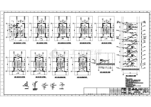 高层商品住宅楼建筑结构设计施工图（含详细说明）-图一