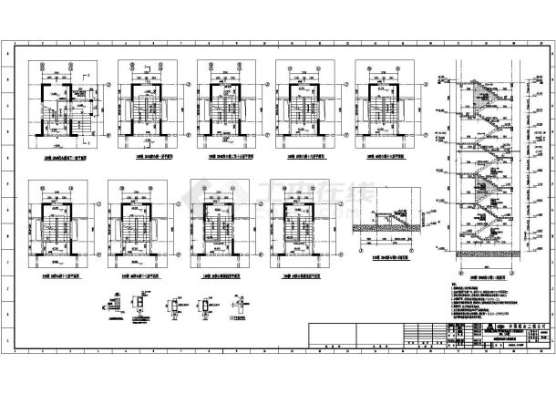 高层商品住宅楼建筑结构设计施工图（含详细说明）-图二