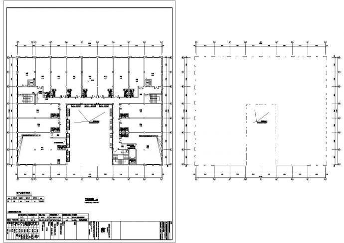 三层商业住宅楼暖通设计cad施工图_图1