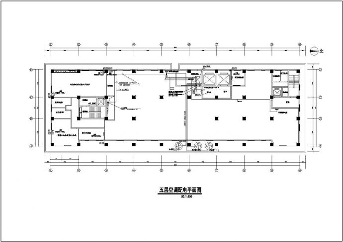 某高层大厦建筑空调配电设计CAD图_图1