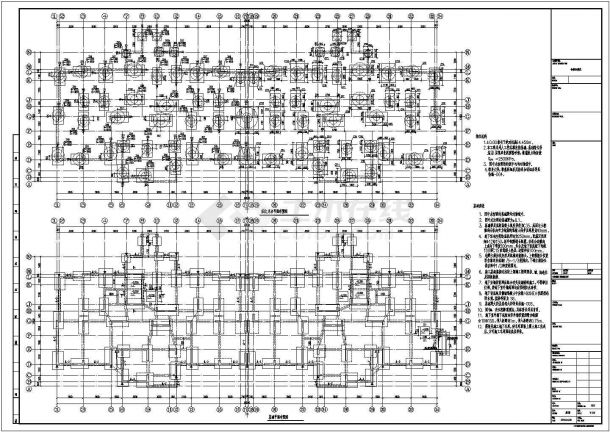 某25层框剪高层住宅楼全套结构cad设计施工图-图二