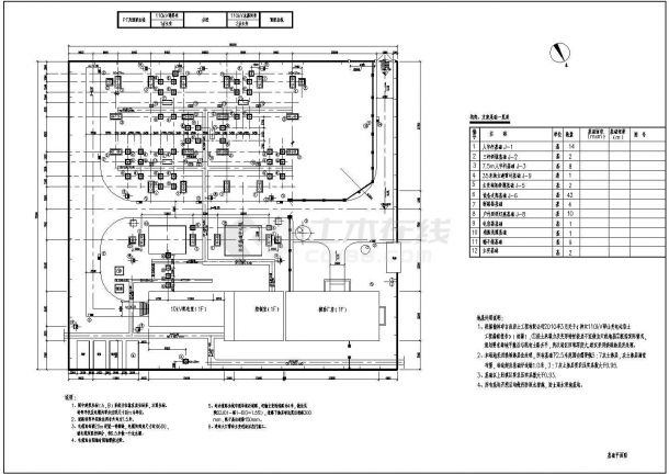 110kV变电站电气CAD平面图及土建CAD平面图纸-图二