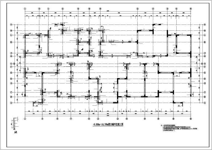 某33层纯剪力墙高层住宅楼结构cad设计施工图_图1