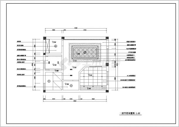 比较详细的四层别墅装修CAD设计图纸（完整版）-图二