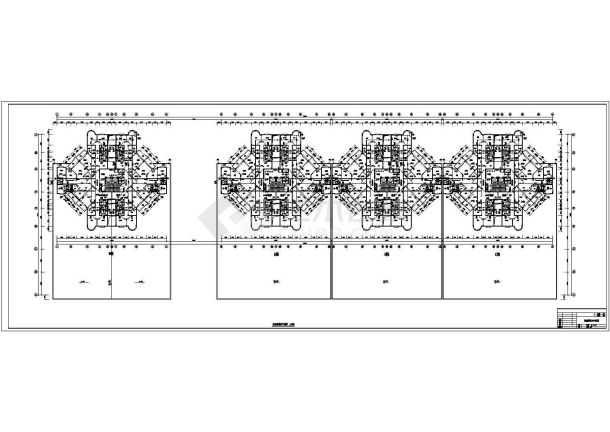 某高层商住两用建筑给排水施工设计图-给排水建筑施工-图一