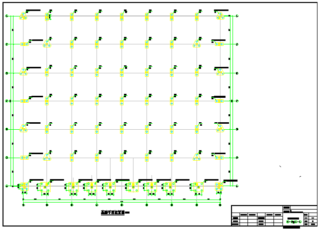 最新某十二层框架结构办公大厦结构施工图_图1