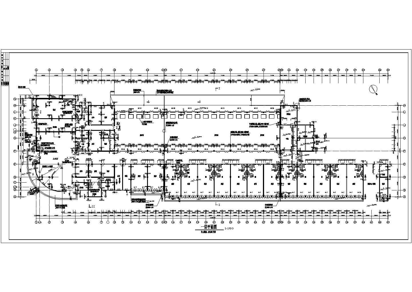 某地区汽车站建筑设计图纸(3)CAD设计图纸