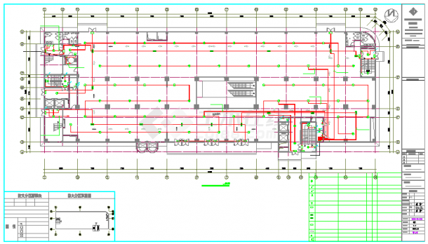 最新某地综合楼建筑设计全套详细施工图-图二