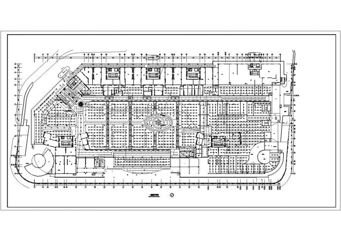某地二层大型商场电气设计施工图纸_图1