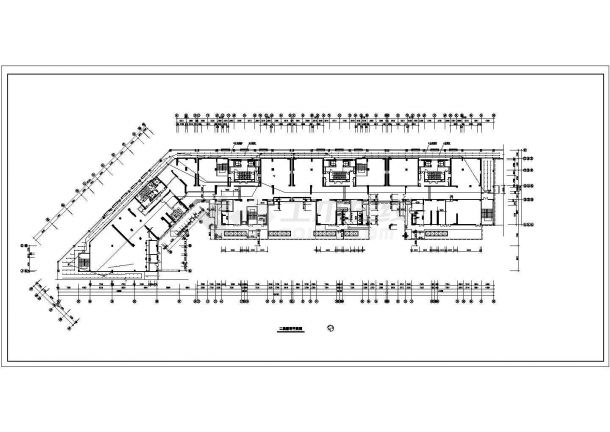 某地二层大型商场电气设计施工图纸-图二