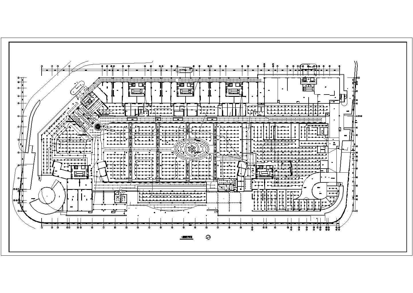 某地二层大型商场电气设计施工图纸