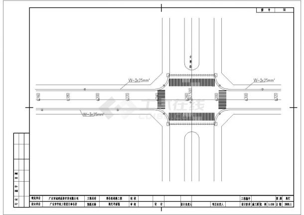 某地区市政道路照明全套cad施工设计图-图二