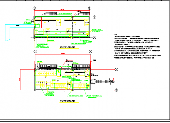 日资厂房变电所CAD设计电气图纸_图1