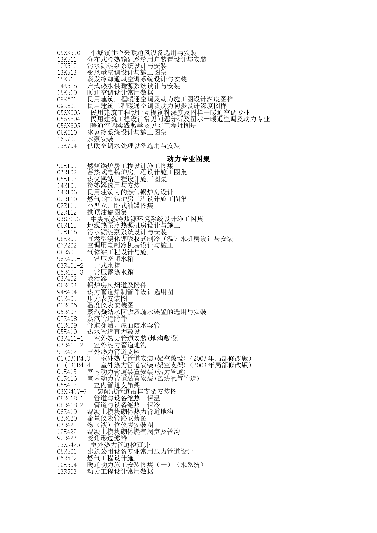 给排水专业图集目录2017.01.01-图二