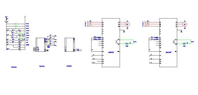 印花机电路图含系统图和二次回路接线_图1