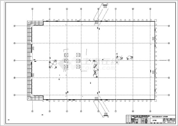 【21层】某高层办公楼建筑设计施工图_建筑CAD图纸-图二