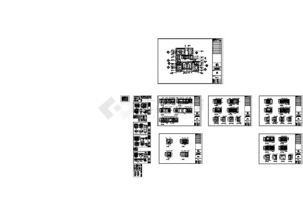 澳门蓝湾半岛建施cad图，共十七张-图一