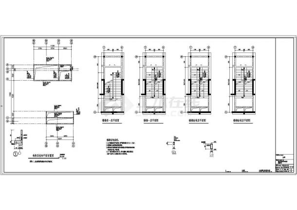 【32层】高层剪力墙结构住宅楼结构设计CAD施工图-图一