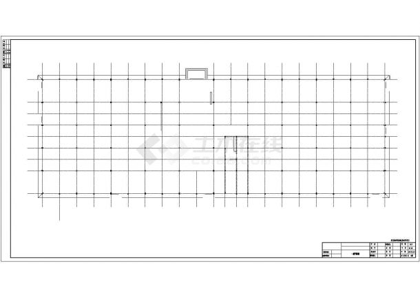 最新的办公楼钢结构CAD施工图纸-图二