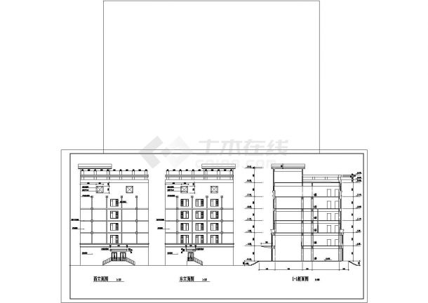 吉林省某乡镇宝泉岭厂房CAD施工图-图二