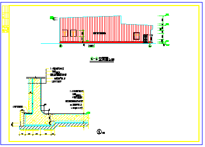 某游泳池建筑结构施工图（共10张）_图1