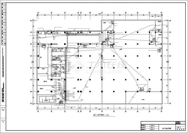 某二十四层办公楼强电设计施工图纸-图一