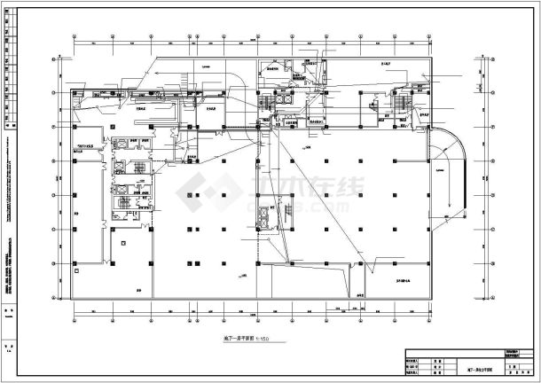 某二十四层办公楼强电设计施工图纸-图二