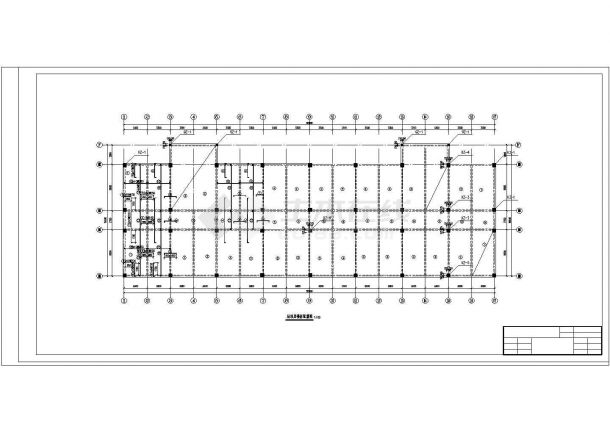 比较详细的中学教学楼框架配筋设计图纸（标注详细）-图二