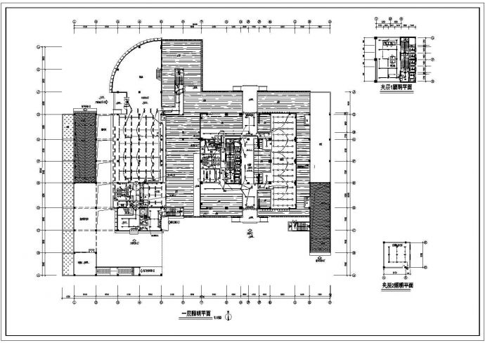 某商贸大厦建筑电气施工CAD图纸_图1