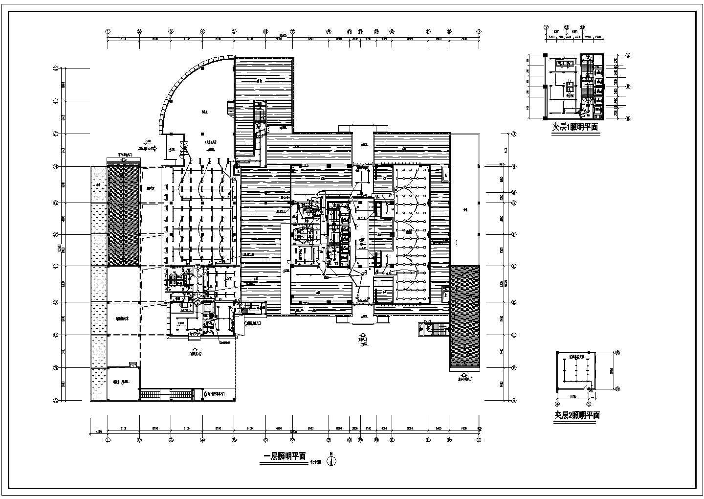 某商贸大厦建筑电气施工CAD图纸