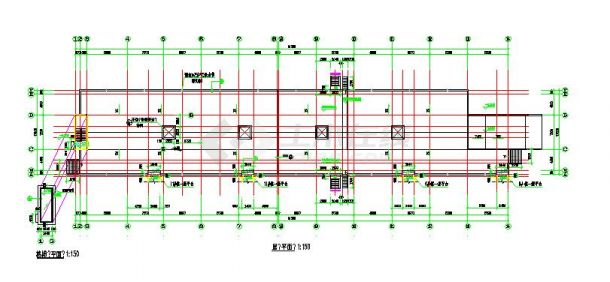 最新的小型地下汽车库建筑CAD设计图纸（设计说明）-图二