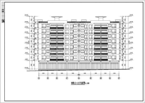 大型的火车站建筑CAD设计图纸（全套、标注详细）-图二
