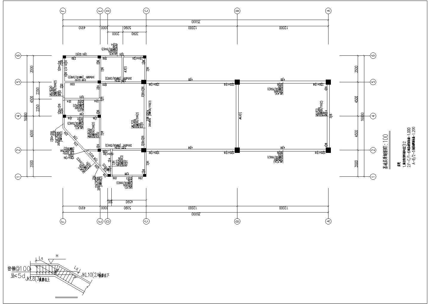 比较受欢迎的加油站建筑结构CAD设计图纸
