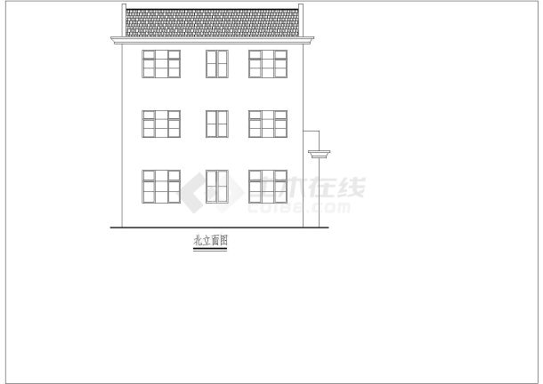 农村住宅完整建筑设计方案施工图纸-图一