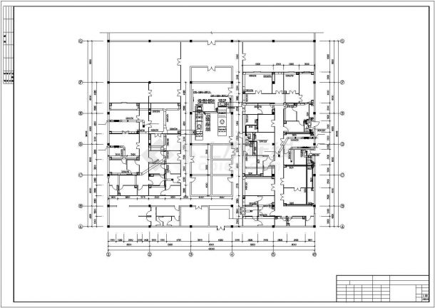 某地区保健品厂空调施工CAD图纸-图二