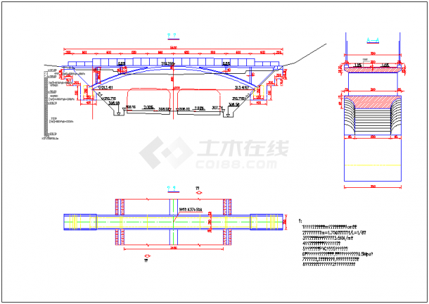 非常实用的1-40米人行桥全套设计施工图纸-图二