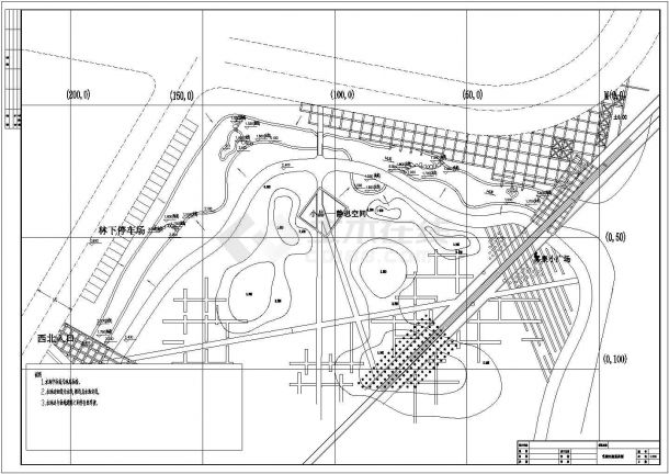 某工厂改造公园景观设计方案施工图纸-图二
