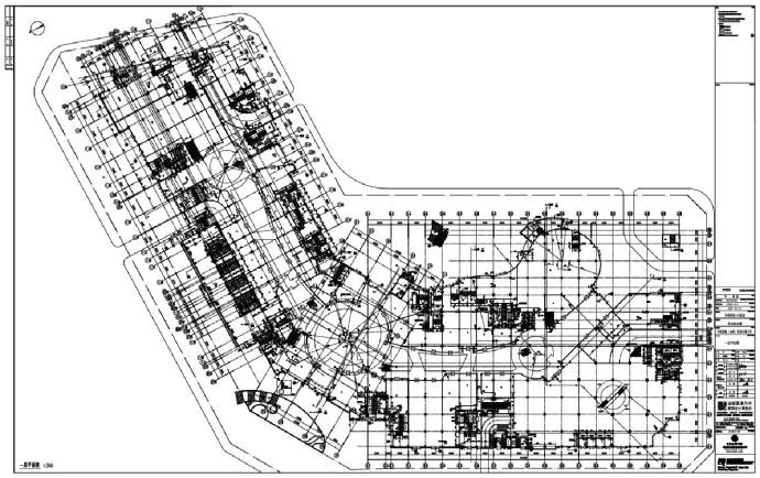 华润置地·万象城商业综合楼平面图CAD图.dwg_图1